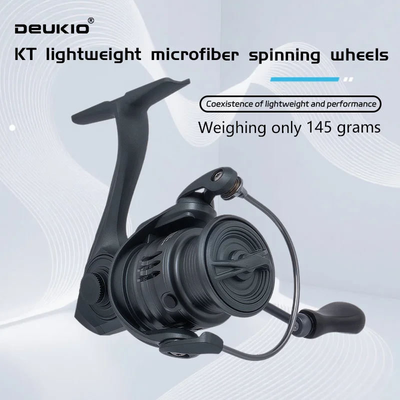 DEUKIO Lightweight Spinning Re - огляд і ціна Trolling Reel