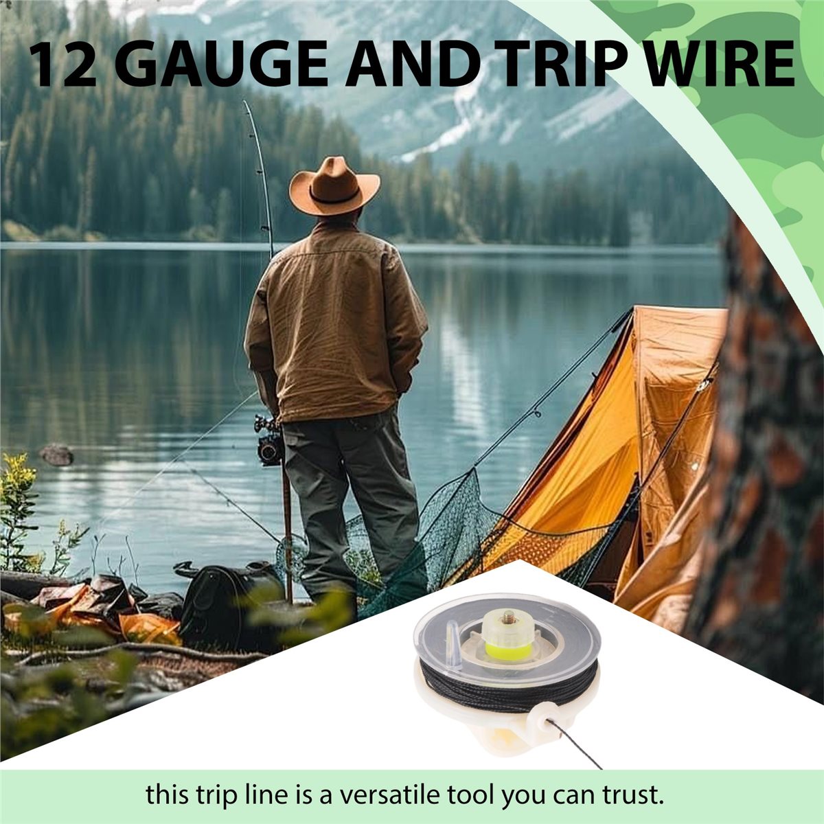 AD45 1 Pcs Trip Wire on Reusab - огляд і ціна Reel Cover