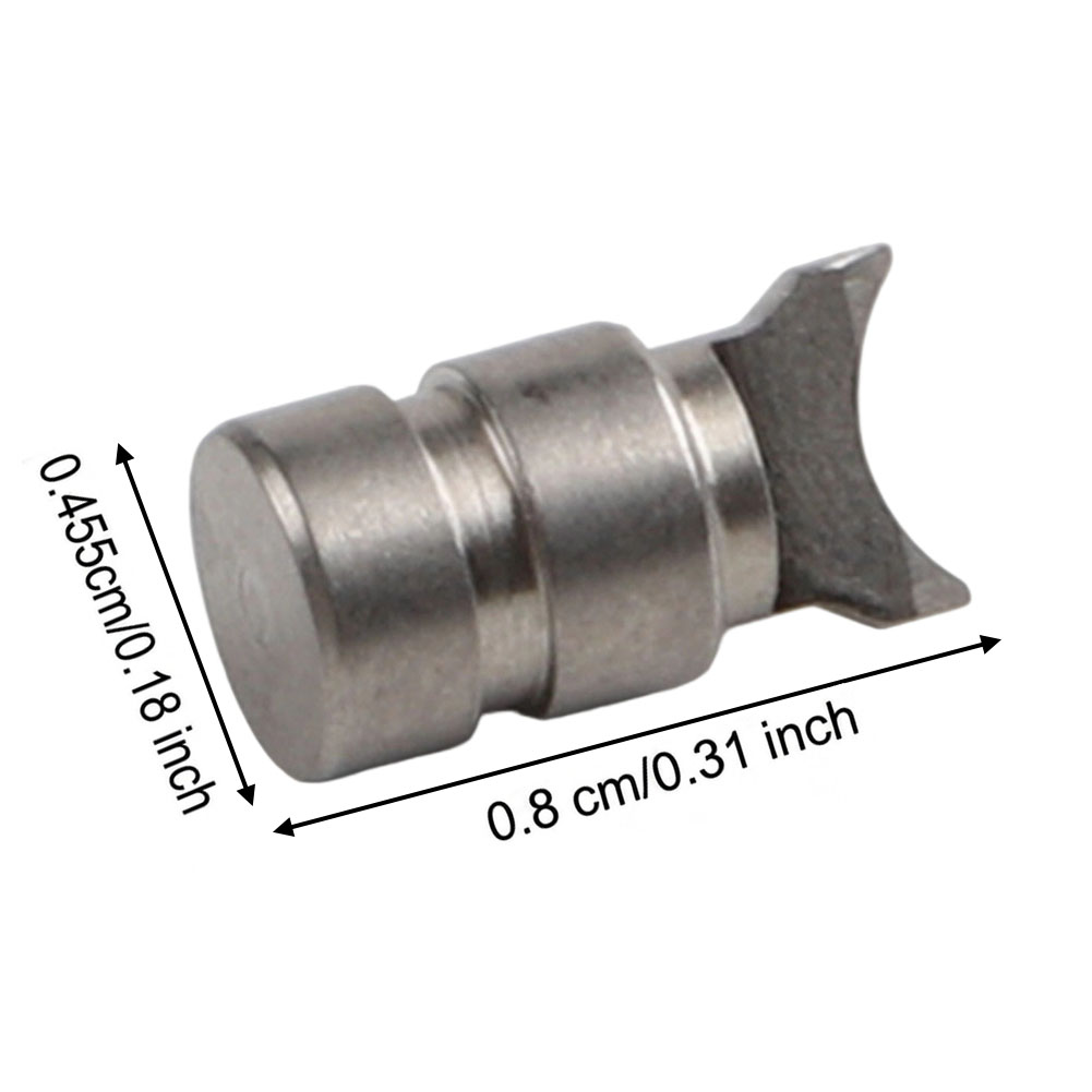 Metal Semilunar Pin Fishing Wh - огляд і ціна Reel Grease